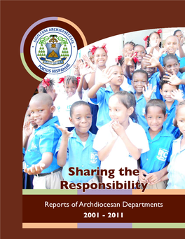 Sharing the Responsibility: Reports of Archdiocesan Departments 2001