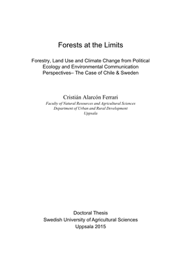 Forests at the Limits