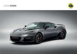 Lotus Evora Brochure 2019.Indd