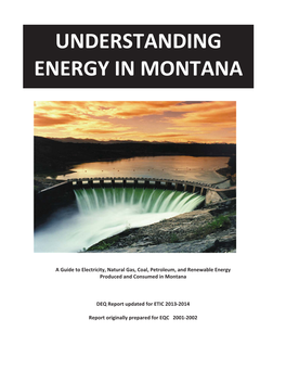 Understanding Energy in Montana