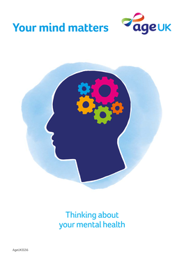 Age UK Information Guide: Your Mind Matters