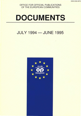 Documents : July 1994