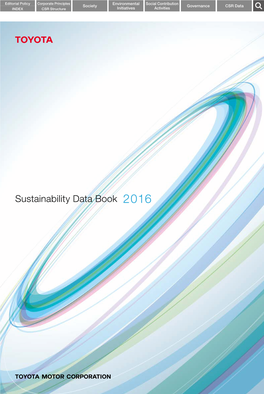 Sustainability Data Book 2016 [Interactive]