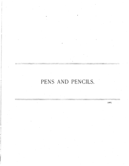 Pens and Pencils