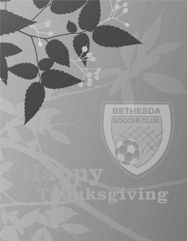 Thanksgiving Schedules & Rosters