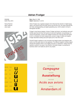 Adrian Frutiger