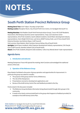 South-Perth-Station-Precinct-Reference-Group-Meeting-12-April-2018.Pdf