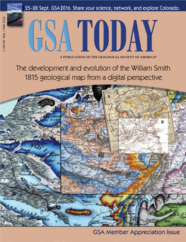 The Development and Evolution of the William Smith 1815 Geological Map from a Digital Perspective