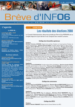 Les Résultats Des Élections 2008