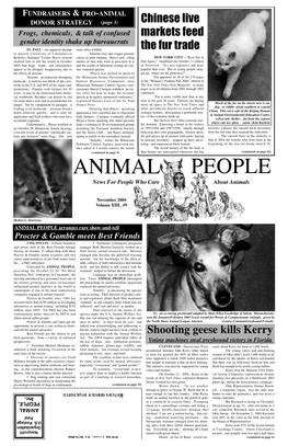 November 2004 Volume XIII, #9