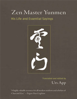 Zen Master Yunmen: His Life and Essential Sayings/Urs App