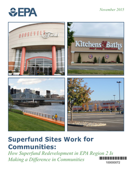 Superfund Sites Work for Communities