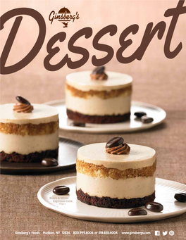 Flourless Chocolate Cake Vanilla Bean (8), Jelly Roll (4), Lemon Meringue (4) and #806 32/3.23 Oz (Individual Dessert) Peanut Butter (4)