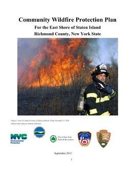 Community Wildfire Protection Plan for the East Shore of Staten Island Richmond County, New York State