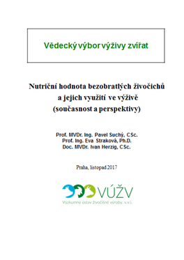 Nutriční Hodnota Bezobratlých Živočichů a Jejich Využití Ve Výživě