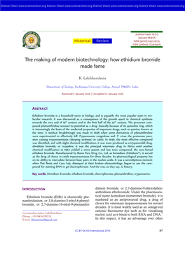 How Ethidium Bromide Made Fame