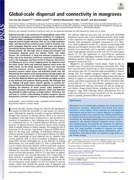 Global-Scale Dispersal and Connectivity in Mangroves