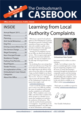 Learning from Local Authority Complaints