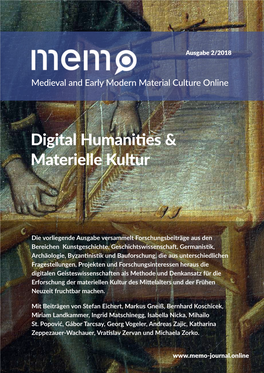 Digital Humanities & Materielle Kultur