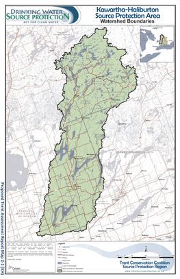 Kawartha-Haliburton Source Protection Area Watershed Boundaries