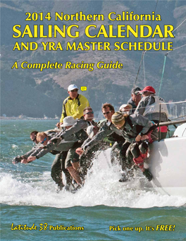 2014 Sailing Calendar and YRA Master Schedule