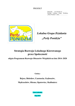 Lokalna Grupa Działania „Perły Ponidzia”