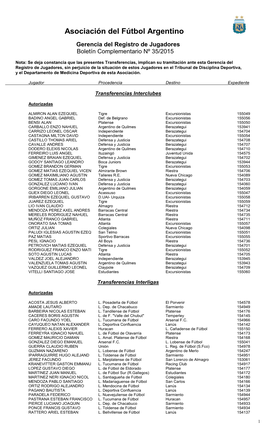 Boletin Jugadores 35-2015