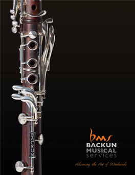 Backun Artist – Our Company Is Constantly Pushing the Boundaries of Art and Acoustics