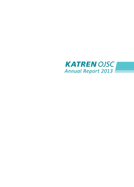 Katren Annual Report 2013 EN.Indd