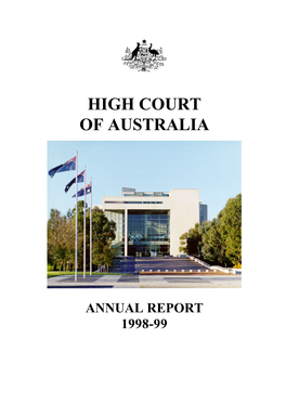 1998-99 Annual Report