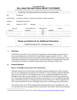 Bill Analysis and Fiscal Impact Statement