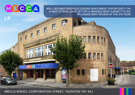 Mecca Bingo, Corporation Street, Taunton Ta1