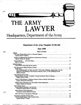The Army Lawyer (Jun