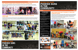 Phoenix Suns in the Community