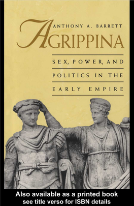 Agrippina: Sex, Power, and Politics in the Early Empire by Yale University Press