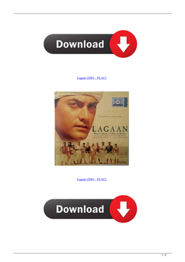 Lagaan 2001 FLAC