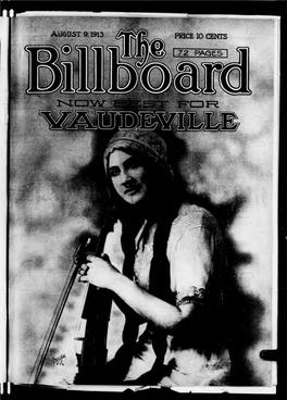The Billboard 1913-08-09: Vol 25 Iss 32