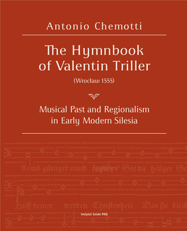 Thehymnbook of Valentin Triller OA.Indd