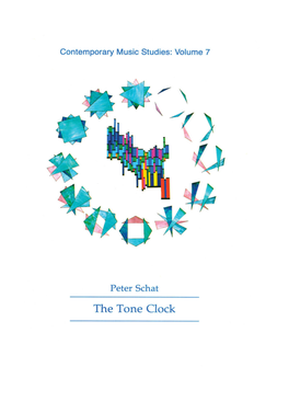 The Tone Clock Peter Schat