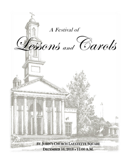 Lessons and Carols