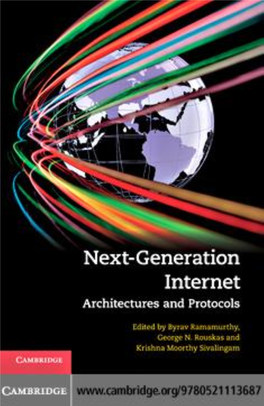 Next-Generation Internet Architectures and Protocols