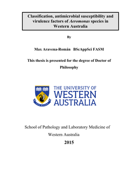 Phylogeny, Antimicrobial Susceptibility and Virulence Factors of Western