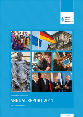ANNUAL REPORT 2011 Short Version English