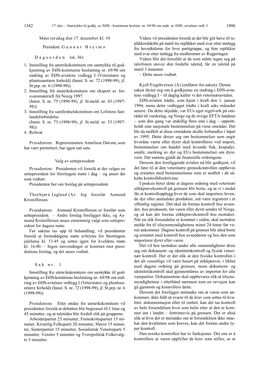 1998 1382 Møte Torsdag Den 17. Desember Kl. 10 President