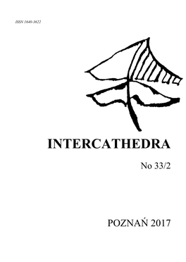 Intercathedra 2017 No 33-2