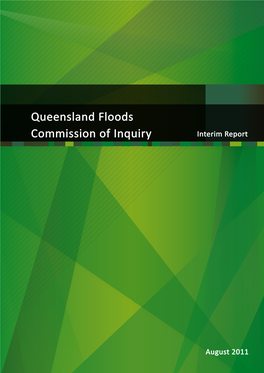 Queensland Floods Commission of Inquiry Inquiry of Commission Floods Queensland