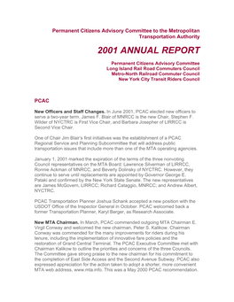 2001 Annual Report