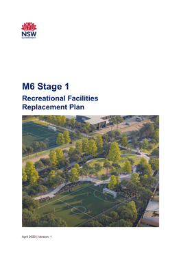 Recreational Facilities Replacement Plan