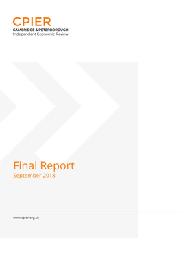 Final Report September 2018