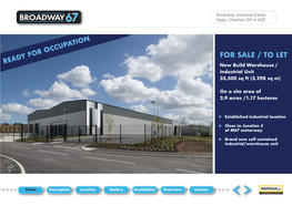 BROADWAY Broadway Industrial Estate Hyde, Cheshire SK14 4QF